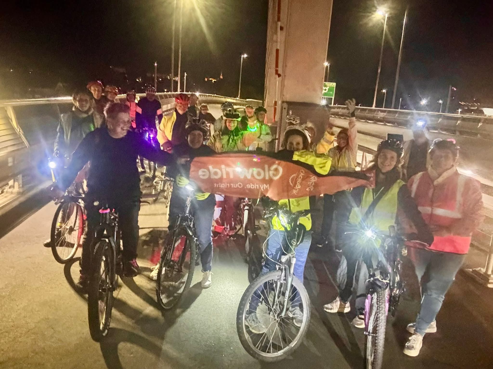 Cycling In Lowestoft Glow Ride 2026
